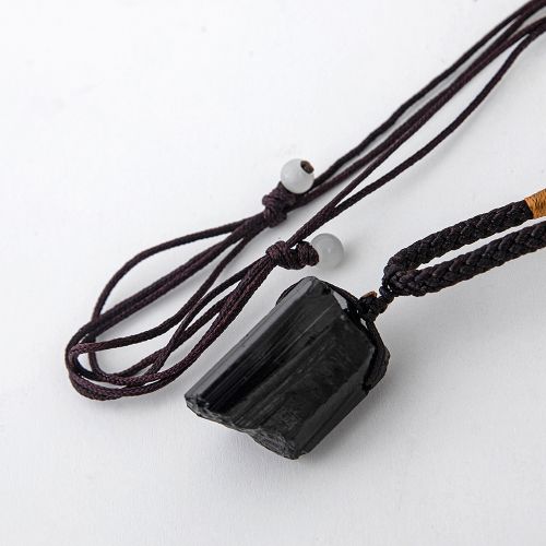 Buy Raw Black Tourmaline Necklace Men Black Tourmaline Crystal Necklace  Schorl Necklace Tourmaline Pendant Large Crystal Pendant for Man Online in  India - Etsy