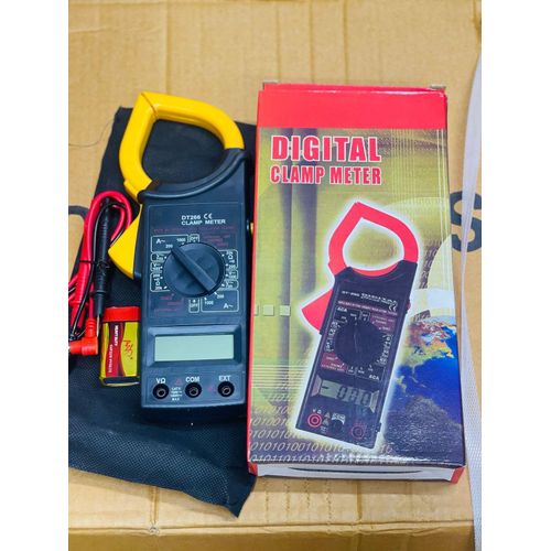 product_image_name-Generic-Professional Digital Clamp Multimeter AC Current Voltage Tester Electrician Tool 600V-2
