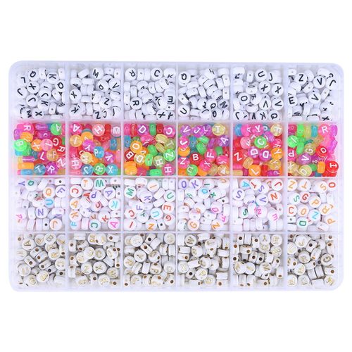 5000Pcs Beads Kit WITH LOCKS, 3mm Glass Seed Beads, Alphabet Letter Beads  and Heart Shape Beads for Name Bracelets Jewelry Making and Crafts | Lazada  PH