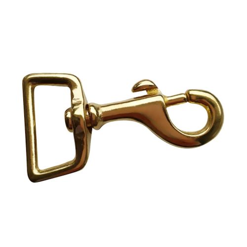 Generic 2 Pieces Solid Brass Square Swivel Clip Snap Hook @ Best Price  Online