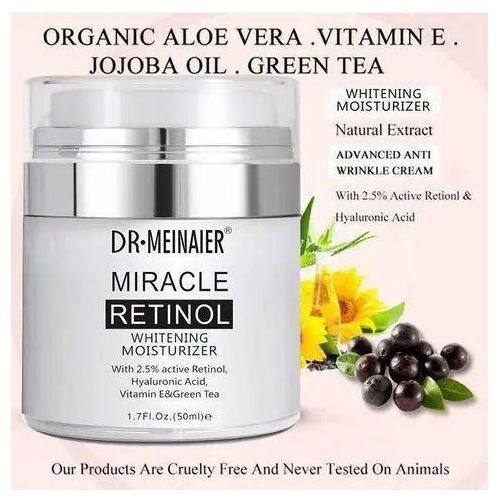 product_image_name-DR MEINAIER-Miracle RETINOL Moisturizer Cream With Hyaluronic acid & Green Tea.-1