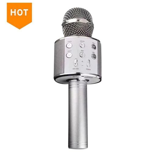 product_image_name-Generic-Wireless Karaoke Microphone with Built-In Speaker & TF Slot-1