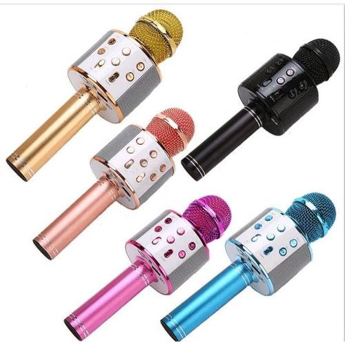 product_image_name-Generic-Wireless Karaoke Microphone with Built-In Speaker & TF Slot-4