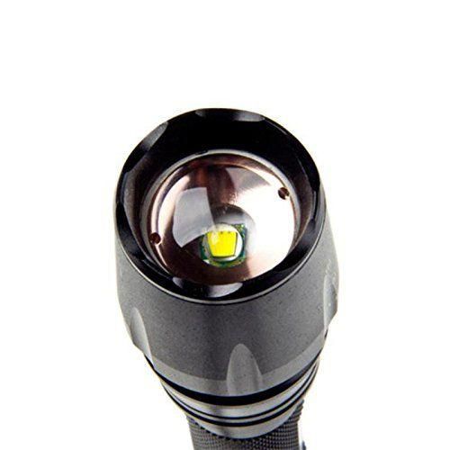 product_image_name-Generic-Waterproof LED Flashlight and Torch with USB Rechargeable and Zoom Function for Heavy Duty Use-2