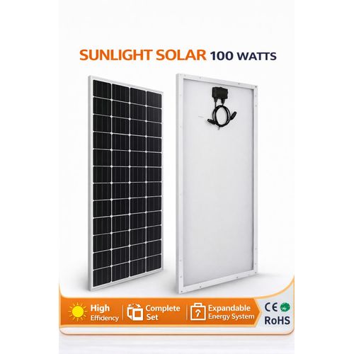 product_image_name-Sunlight Solar-100 Watts Solar Panel 100Watts (energy Saver) German Technology-1