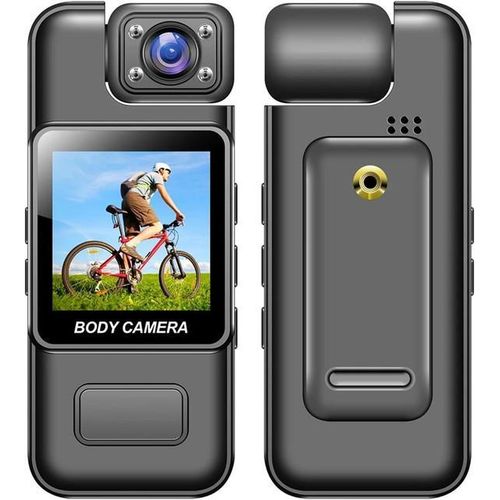 product_image_name-Generic-High Resolution Mini Body Camera with Night Vision & Rotatable Lens  Ideal for Security & Patrol Use-1