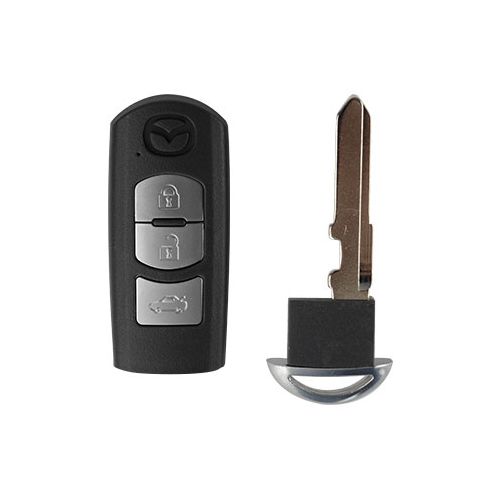 Generic 2/3 On Smart Car Key Shell For Mazda X-5 Summit Axela Atenza M3 M6  Auto Remote Control Key Fob With Uncut Blade-3 BT Shell Blade 1 @ Best  Price Online