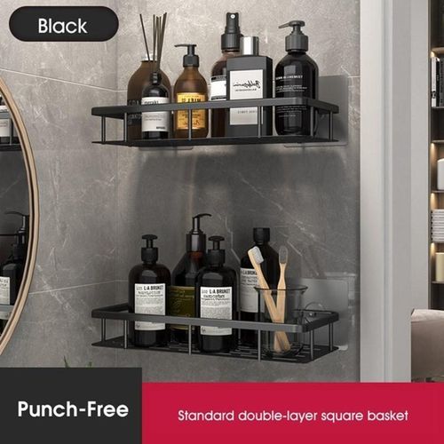 1pc Triangle Wall Mounted Shower Caddy Rack for Bathroom and Kitchen - Easy  Installation, Convenient Storage, and Organization of Bathroom Accessories