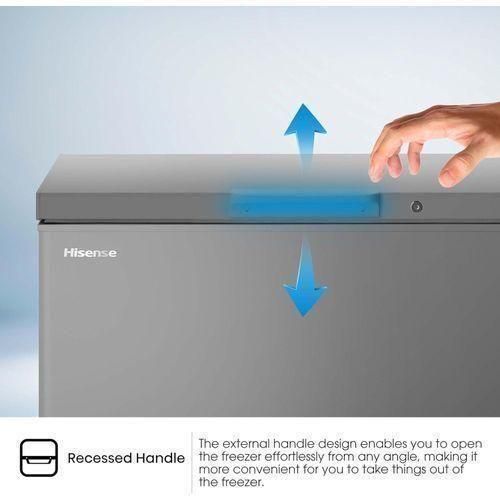 product_image_name-Hisense- Chest Freezer, 286L - Grey (2YRs WRTY)-5