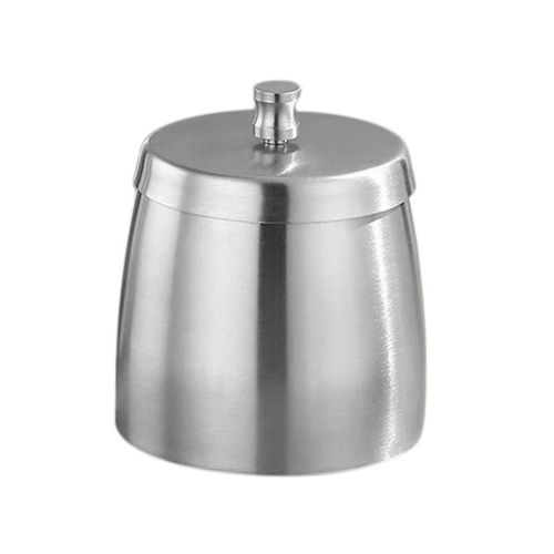 Generic Outdoor Ashtray With Lid For Cigarettes Stainless Steel @ Best  Price Online