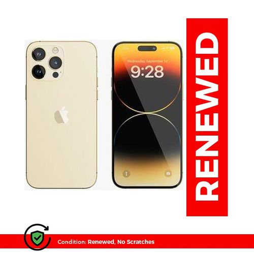 Renewed Apple iPhone 14 Pro, 256GB 6GB RAM Dual SIM 5G 6.1
