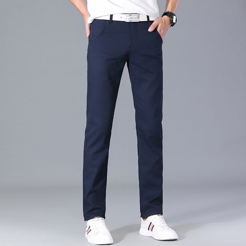 Dark Blue Mens Trousers - Buy Dark Blue Mens Trousers Online at Best Prices  In India | Flipkart.com