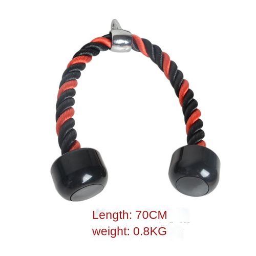 Tricep Rope Push Pull Down Cord for Bodybuilding Exercise Gym