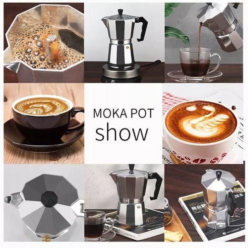 product_image_name-Generic-Aluminum Italian Coffee Maker Brewing Pot Moka Latte Expreso-6