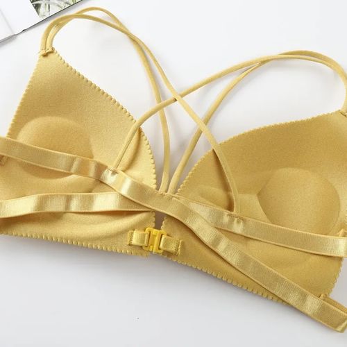 Fashion 1Pc Sexiest Strappy Front Opening Bralletes Small Cap Bra(CupA/B) @  Best Price Online