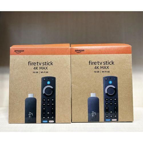 Amazon Fire TV Stick 4K Max streaming device, with