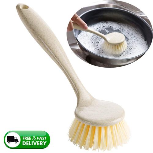 1pc Long-handle Pot Cleaning Brush/multi-functional Kitchen