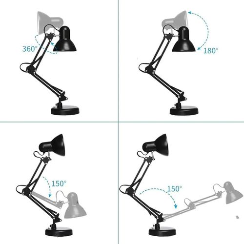 product_image_name-Generic-Architect Desk Lamp Adjustable Clamp E27 Study Office Table Lighting-2