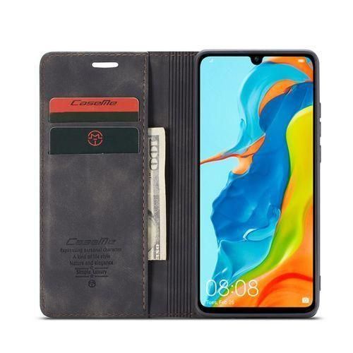 product_image_name-Generic-Huawei P30 Lite Caseme Flip PU Leather Wallet Case with 2 Cards Slot Protective Phone Cover-1