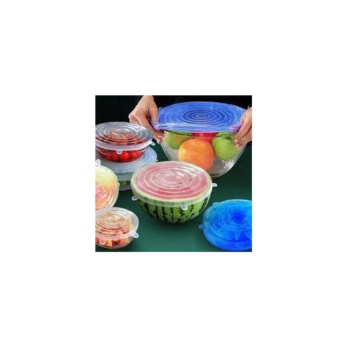 product_image_name-Generic-FreshSeal Silicone Food Covers 6 Pack-4