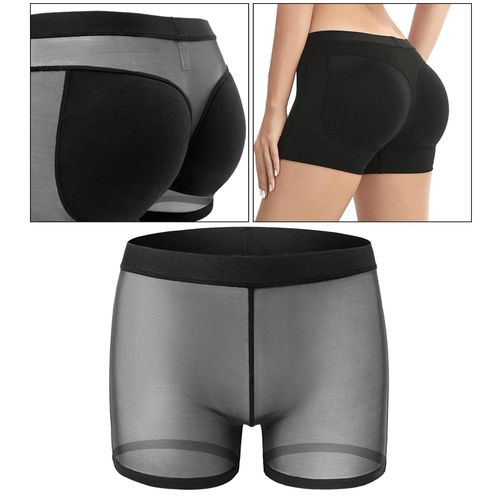 Generic Fashion Women's Padded Pants Butt Shaper Panty Underwear Black S @  Best Price Online