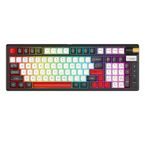 product_image_name-Generic-T-WOLF T70 Wireless Mechanical Keyboard BT Three Mode RGB Game Customized Hot Plug Mechanical Keyboard-2