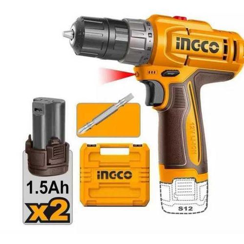 product_image_name-Ingco-CDLI12206 Cordless drill 12V 20Nm -2