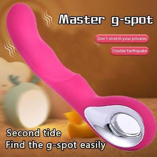 Generic Women G-Spot Vibrator USB Rechargeable Wand
