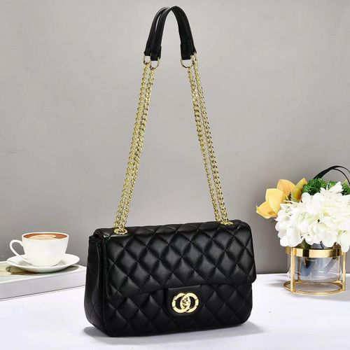product_image_name-Fashion-Ladies quilted chain shoulder handbag _classic designer style-1