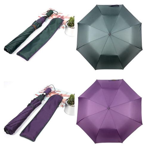 product_image_name-Generic-Big Size Umbrella With Bag - Navy Blue-2
