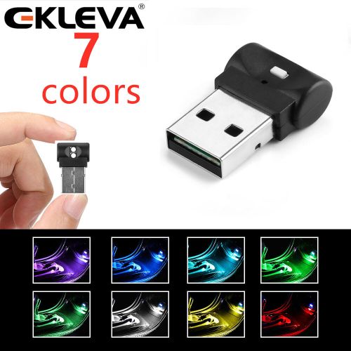 Mini USB LED Car Light Auto Interior Atmosphere Light Decorative