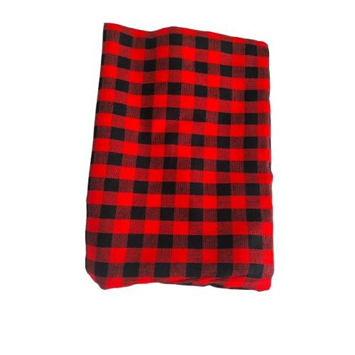 product_image_name-Generic-Masai Shuka Red and Black Buffalo Check Original Fabric-1