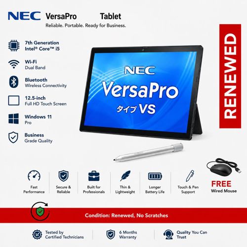 Nec Refurbished VersaPro Tablet 7th Generation Core i5