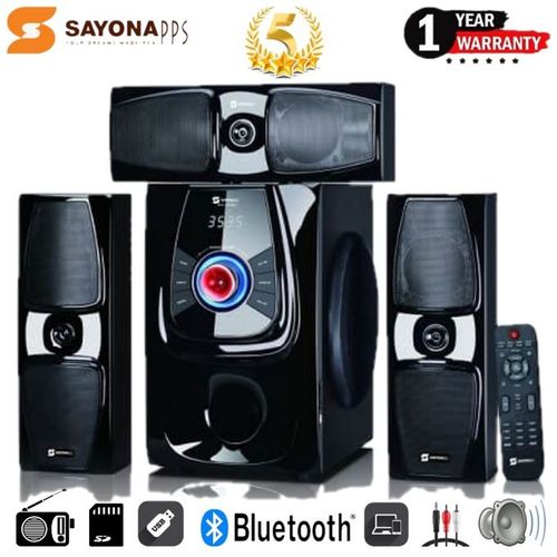Sayona 1194BT HOME THEATRE SYSTEM 3.1Ch System Best Price Online