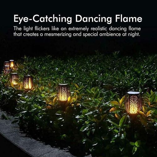 product_image_name-Generic-Garden Yard Solar LED Flickering Flame Lights Garden Lawn Landscape Stake Lamp-2