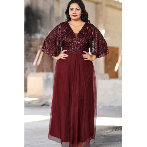 Plus Size Evening Dresses Sleeves | Plus Size Evening Dresses Women - Plus  Size - Aliexpress