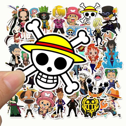 One Piece Stickers with names | 1 Pack | Anime Stickers