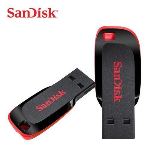 product_image_name-Generic-SanDisk Cruzer Blade USB 2.0 Flash Drive 64GB, Portable Storage Device for Data Transfer-3