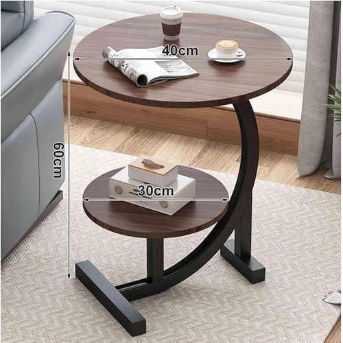 product_image_name-Generic-Double layer C-Shaped Side Table-2