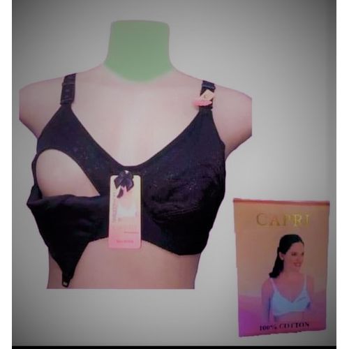 Capri Non Padded Cotton Breastfeeding Bra Assorted Colors @ Best