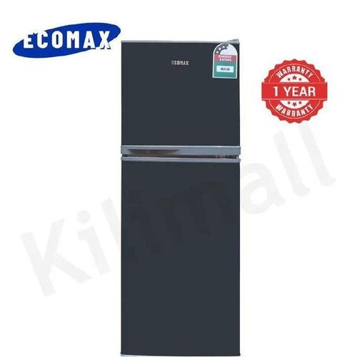 product_image_name-Ecomax-138L Double Doors Fridge + Freezer BCD-138 + Energy Saving Household Applicances Refrigerator-4