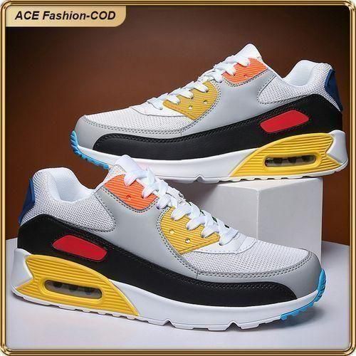 product_image_name-ASHION-Premium Unisex Sneakers With Breathable Mesh PU Cushion Sole Anti-Slip Design -1