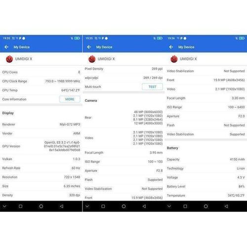 UMIDIGI X ブラック 4GB/128GB（ムスビー｜<ハイスペック格安
