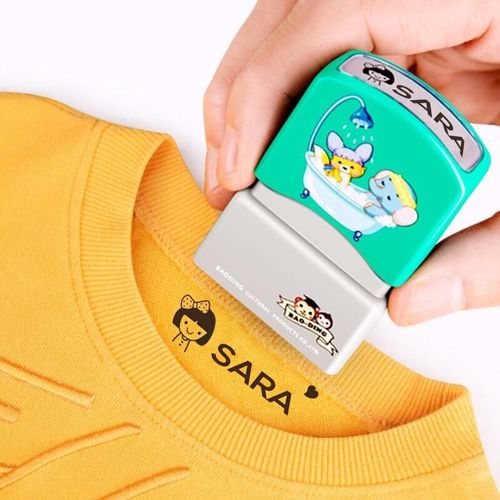 Name Stamp Clothes Waterproof  Kindergarten Children Name