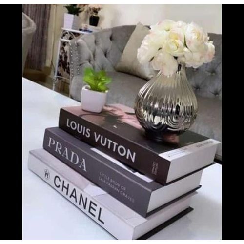 Decorative Books Prada, Vuitton, Designers Designer 