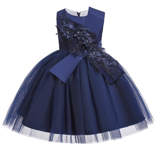 Fashion Girls' Dress Kids Children Elegant Birthday Wedding Dinner ...