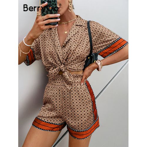 Silk 2 piece short set on sale