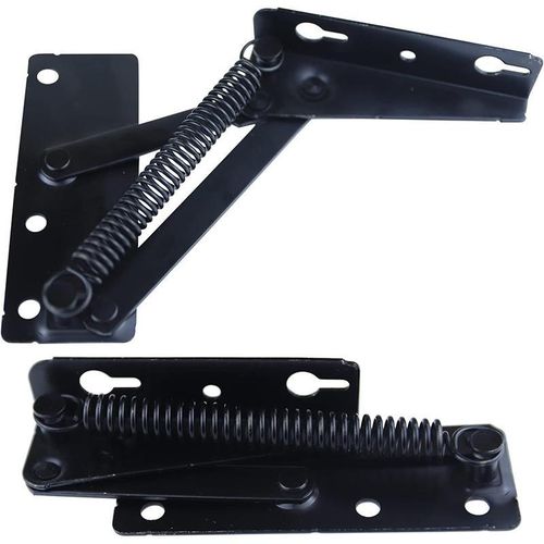 product_image_name-Generic-2 Pcs Heavy Duty Spring Hinges For Folding Benches Sofa Beds Corner Cabinets Storage-8
