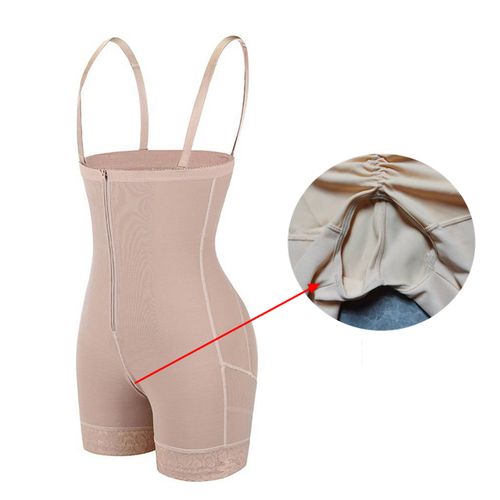 Generic Flat Belly Sheathing Panties Reducing Girdles Waist Trainer Body  Shaper Tummy Belts For Women Slim Shapewear Fajas Colombianas(#skin Open  Crotch) @ Best Price Online