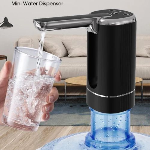 Water Dispensers Foldable Water Bottle Pump Automatic Dispenser Pump Button Control Portable Electric Water Dispenser for Home